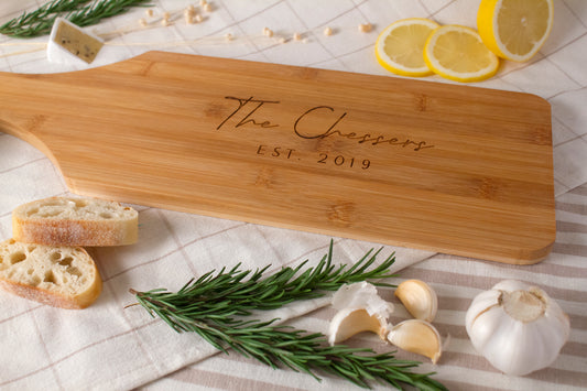 Bamboo Custom Charcuterie Board