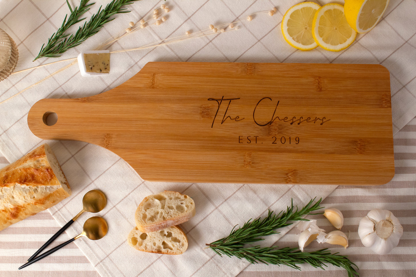 Bamboo Custom Charcuterie Board