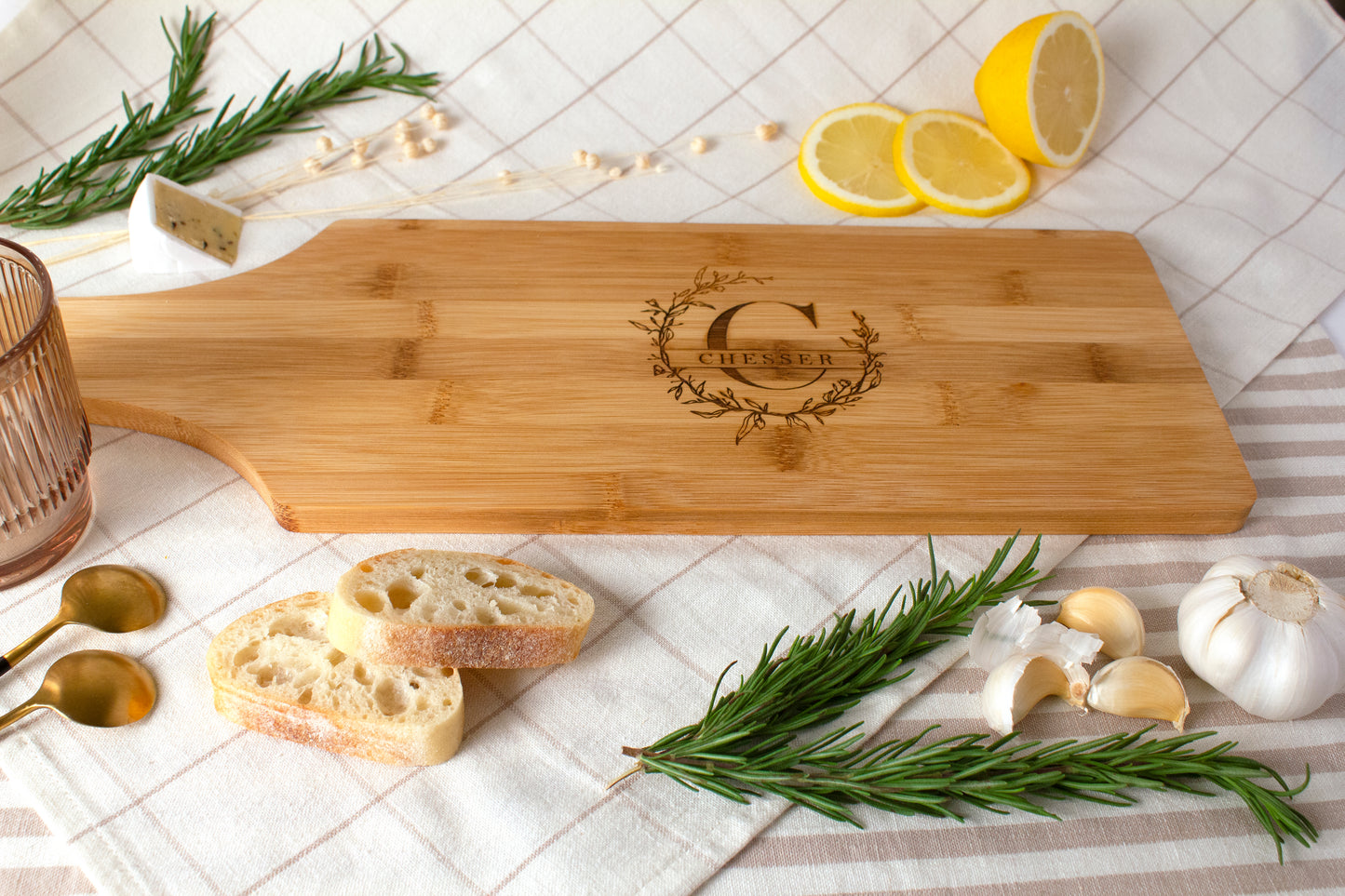 Bamboo Custom Charcuterie Board